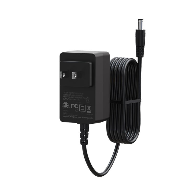 A5D 18W -24W Horizontal Power Wall Adapter